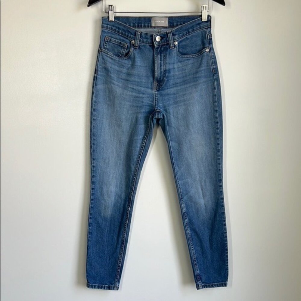 Everlane Women's Skinny Jeans in Medium Blue Wash
